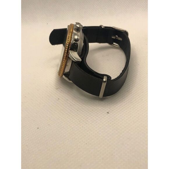 Fossil Q FTW5011 Womens Black Leather Analog White Dial Hybrid Smart Watch HK254 - Picture 8 of 9